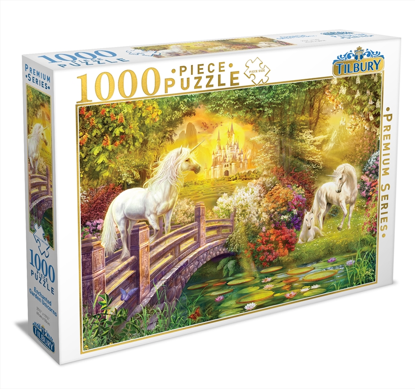 Enchanted Garden Unicorns 1000 Piece Puzzle/Product Detail/Modern & Contemporary