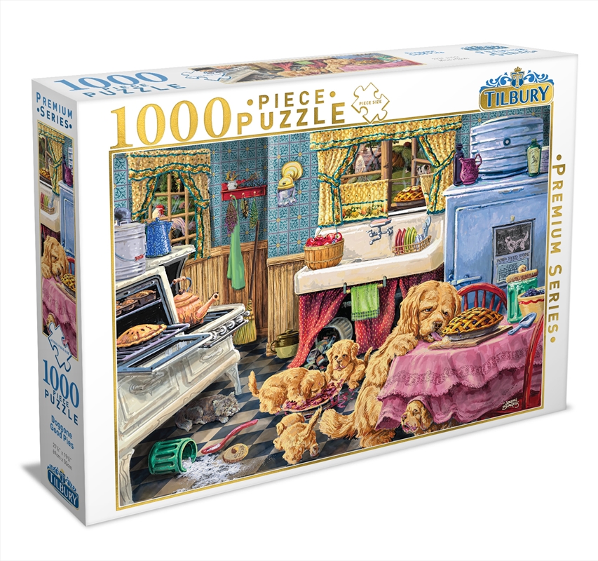 Doggone Good Pies 1000 Piece Puzzle/Product Detail/Art and Icons