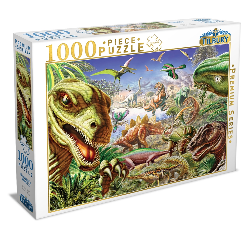 Dinosaurs World 2 1000 Piece Puzzle/Product Detail/Art and Icons
