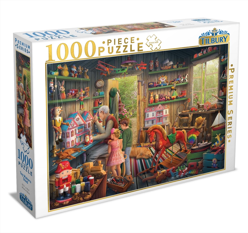 Toy Makers Shed 1000 Piece Puzzle/Product Detail/Art and Icons