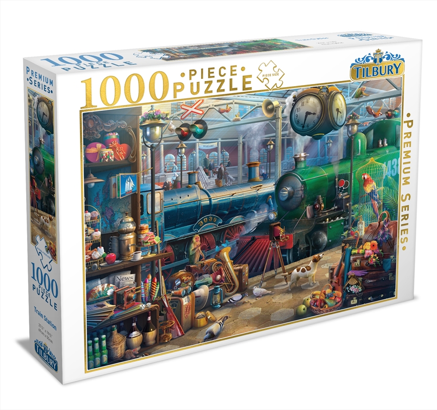 Train Station 1000 Piece Puzzle/Product Detail/Auto and Sport