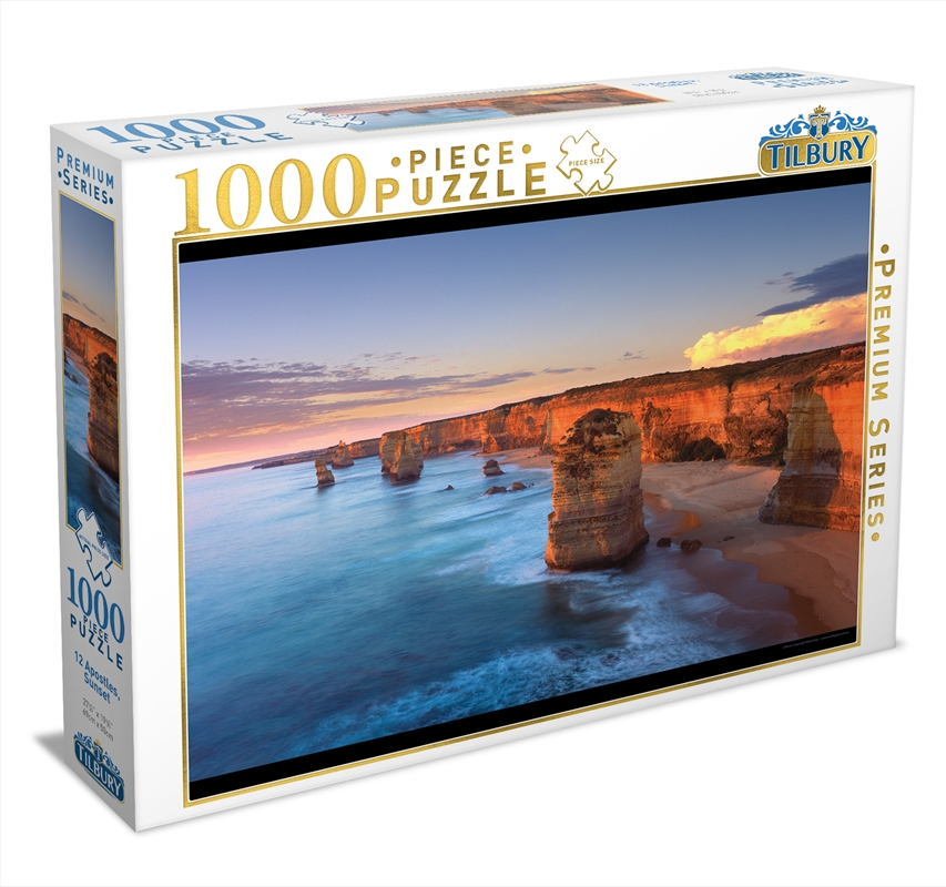 12 Apostles Sunset 1000 Piece Puzzle | Merchandise