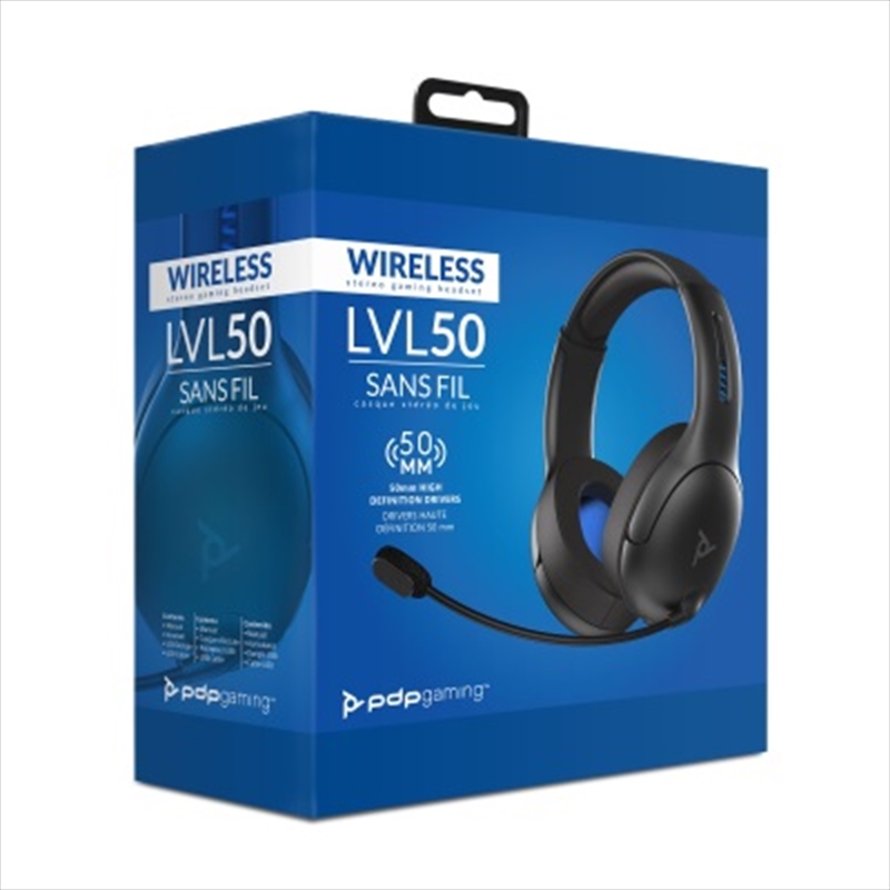 PDP PS4 LVL 50 Wireless Headset/Product Detail/Gaming Headphones & Headsets