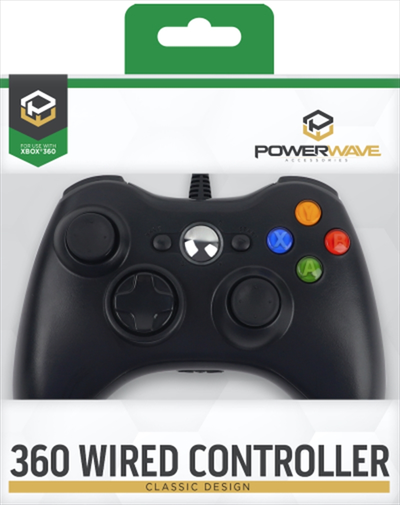 Powerwave Xbox 360 Wired Controller/Product Detail/Consoles & Accessories
