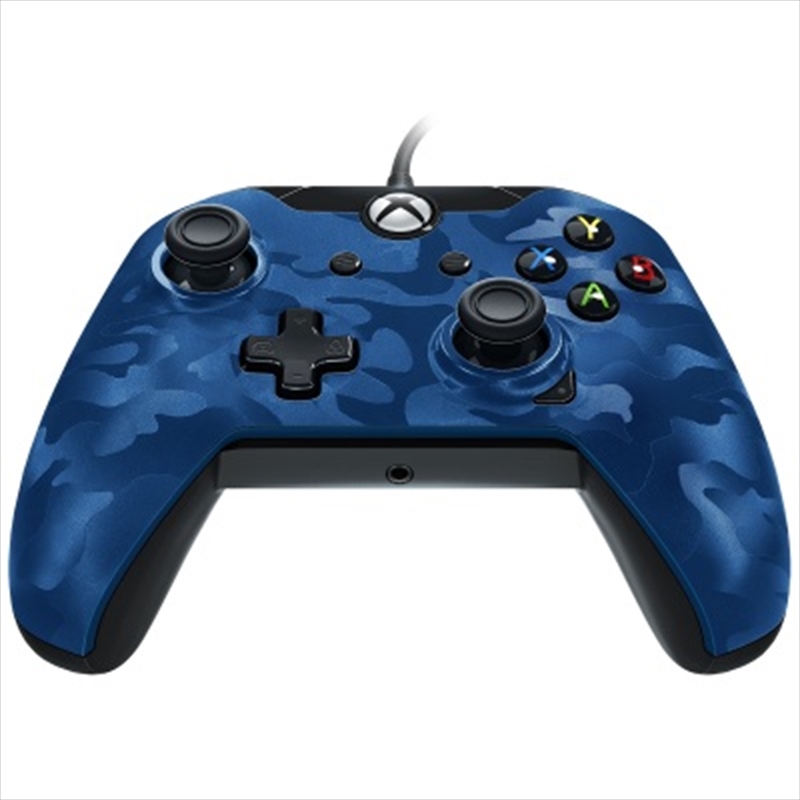 PDP Xbox One Wired Controller Blue Camo/Product Detail/Consoles & Accessories