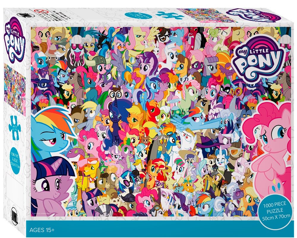 My Little Pony TV Characters 1000 Piece Puzzle/Product Detail/Film and TV