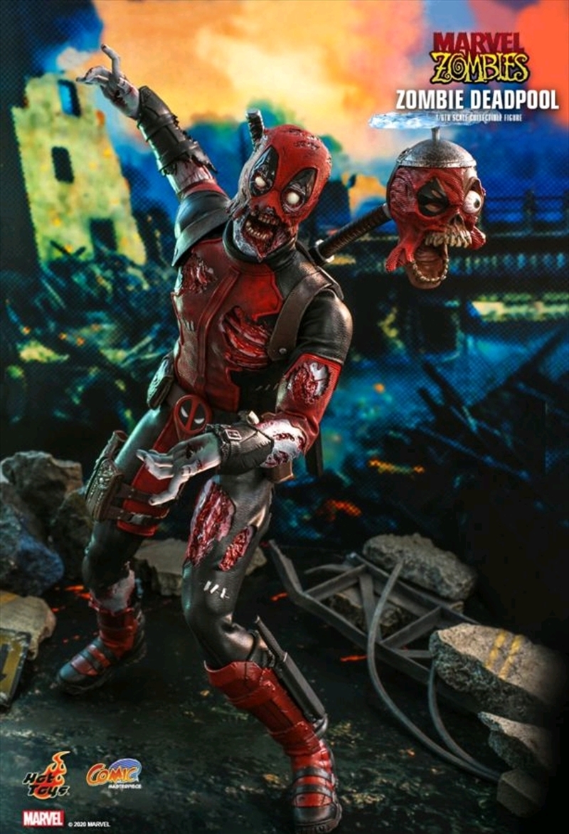 Marvel Zombies - Deadpool 1:6 Scale 12" Action Figure | Merchandise