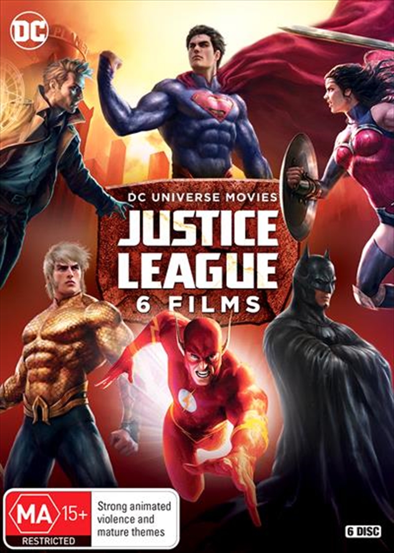 DC Justice League | 6-Film Collection | DVD