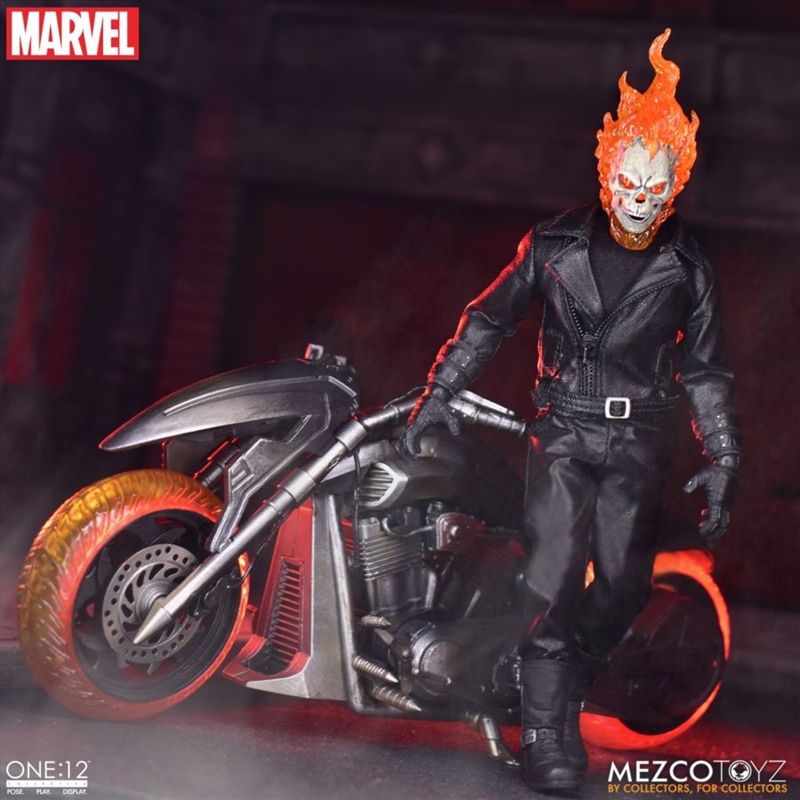 Ghost Rider - Ghost Rider & Hellcycle One:12 Collective Action Figure/Product Detail/Figurines