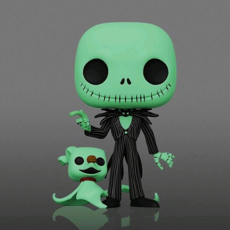 The Nightmare Before Christmas - Jack Skellington withZero Glow US Exclusive 10" Pop! Vinyl [RS]/Product Detail/Movies