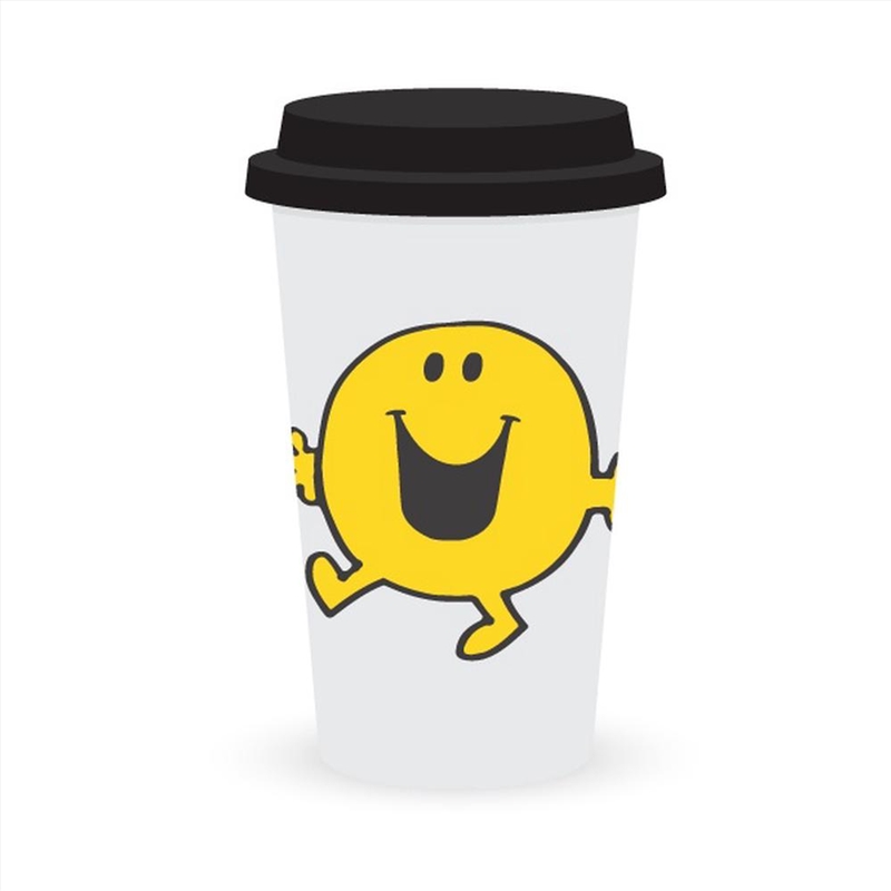 Travel Mug - Mr Happy/Product Detail/Mugs