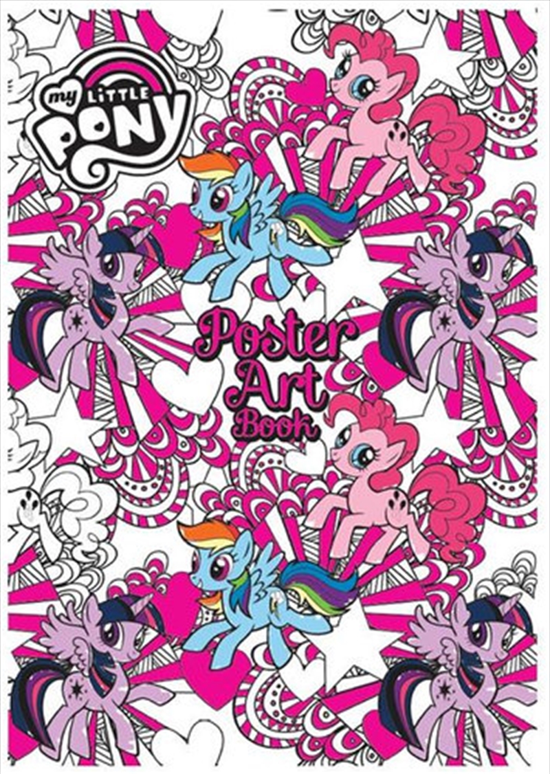 My Little Pony Poster Art Book | Colouring Book