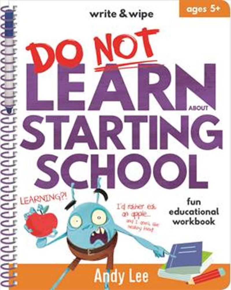 Write & Wipe - Do Not Learn Starting School/Product Detail/Childrens