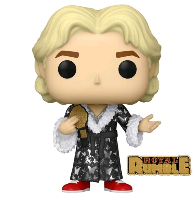 WWE - Ric Flair Royal Rumble '92 Diamond Glitter US Exclusive Pop! Vinyl with Enamel Pin [RS]/Product Detail/Sport