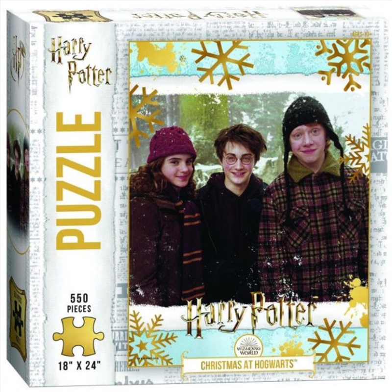 Harry Potter Christmas At Hogwarts 550 Piece Jigsaw Puzzle/Product Detail/Film and TV