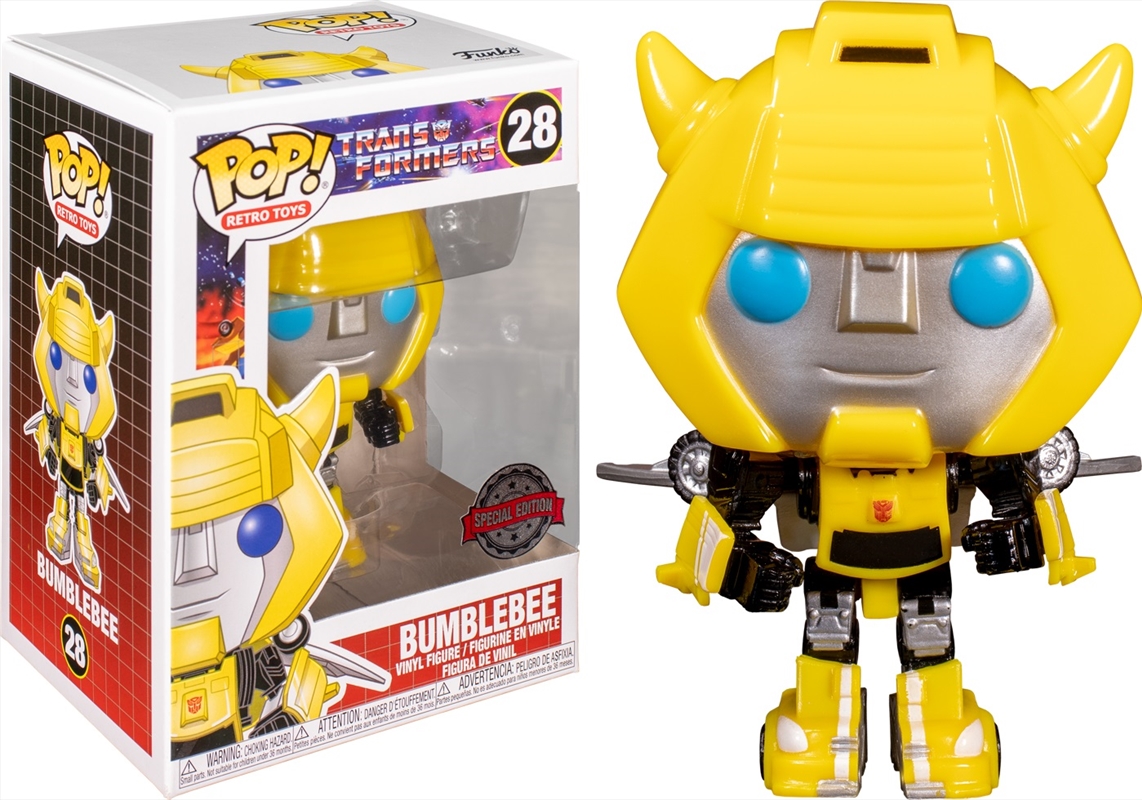 Transformers - Bumblebee with Wings US Exclusive Pop! Vinyl [RS] | Pop Vinyl