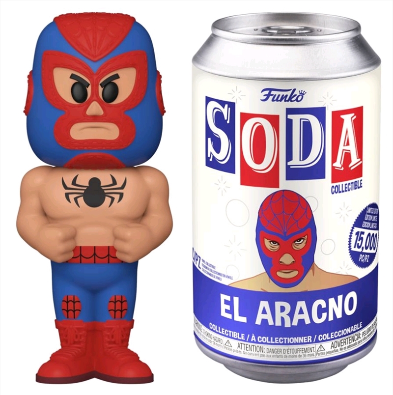 Spider-Man - Spider-Man Luchadore Vinyl Soda/Product Detail/Vinyl Soda