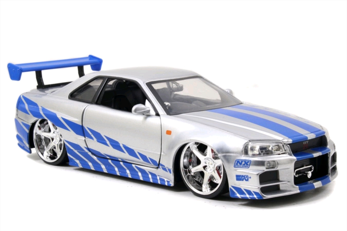 Fast and Furious - '02 Nissan Skyline GT-R 1:24 Scale Hollywood Ride | Merchandise