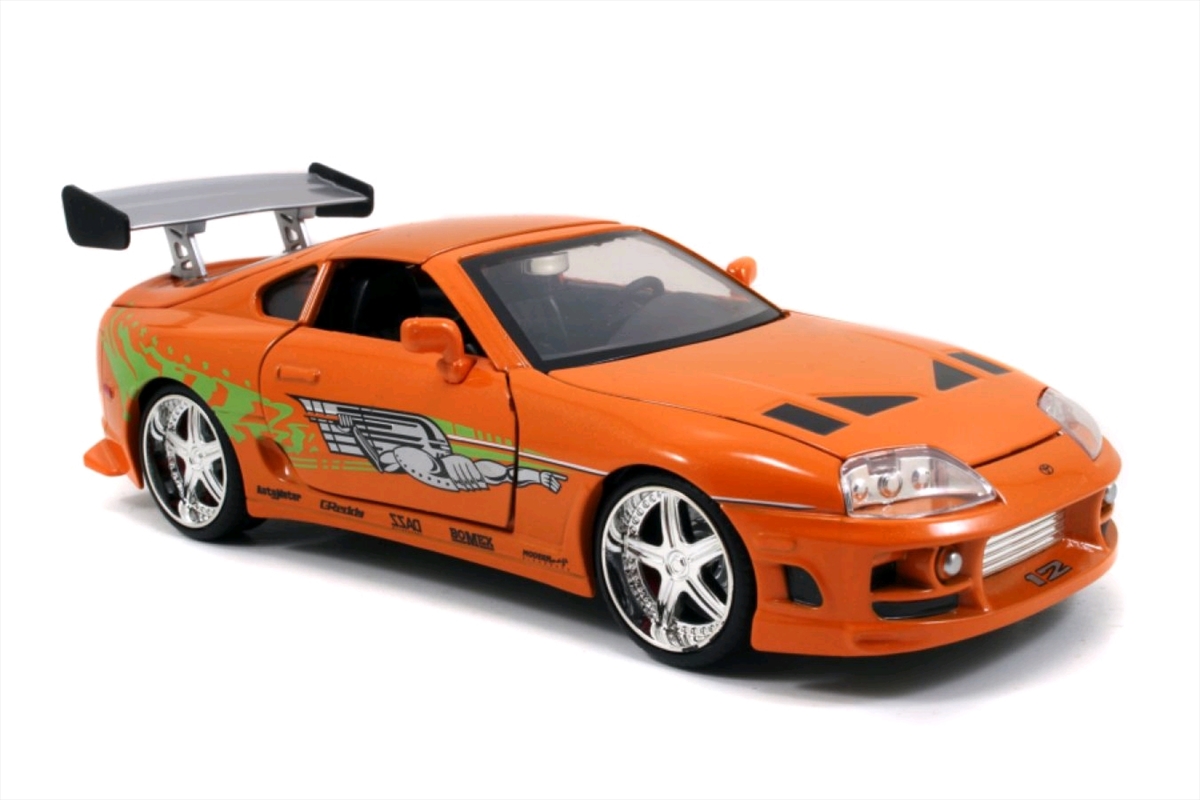 Fast and Furious - '95 Toyota Supra OR 1:24 Scale Hollywood Ride | Merchandise