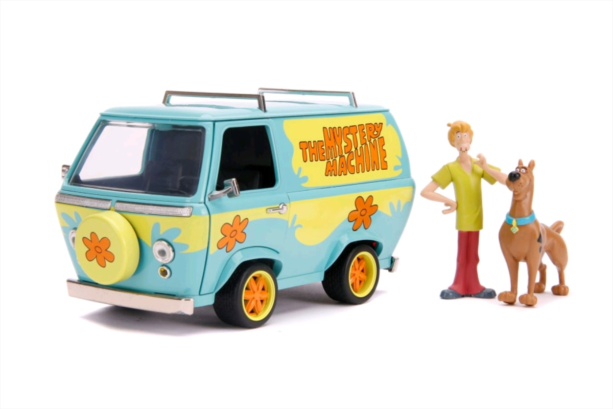 Scooby Doo - Mystery Machine with Figure 1:24 Scale Hollywood Ride | Merchandise