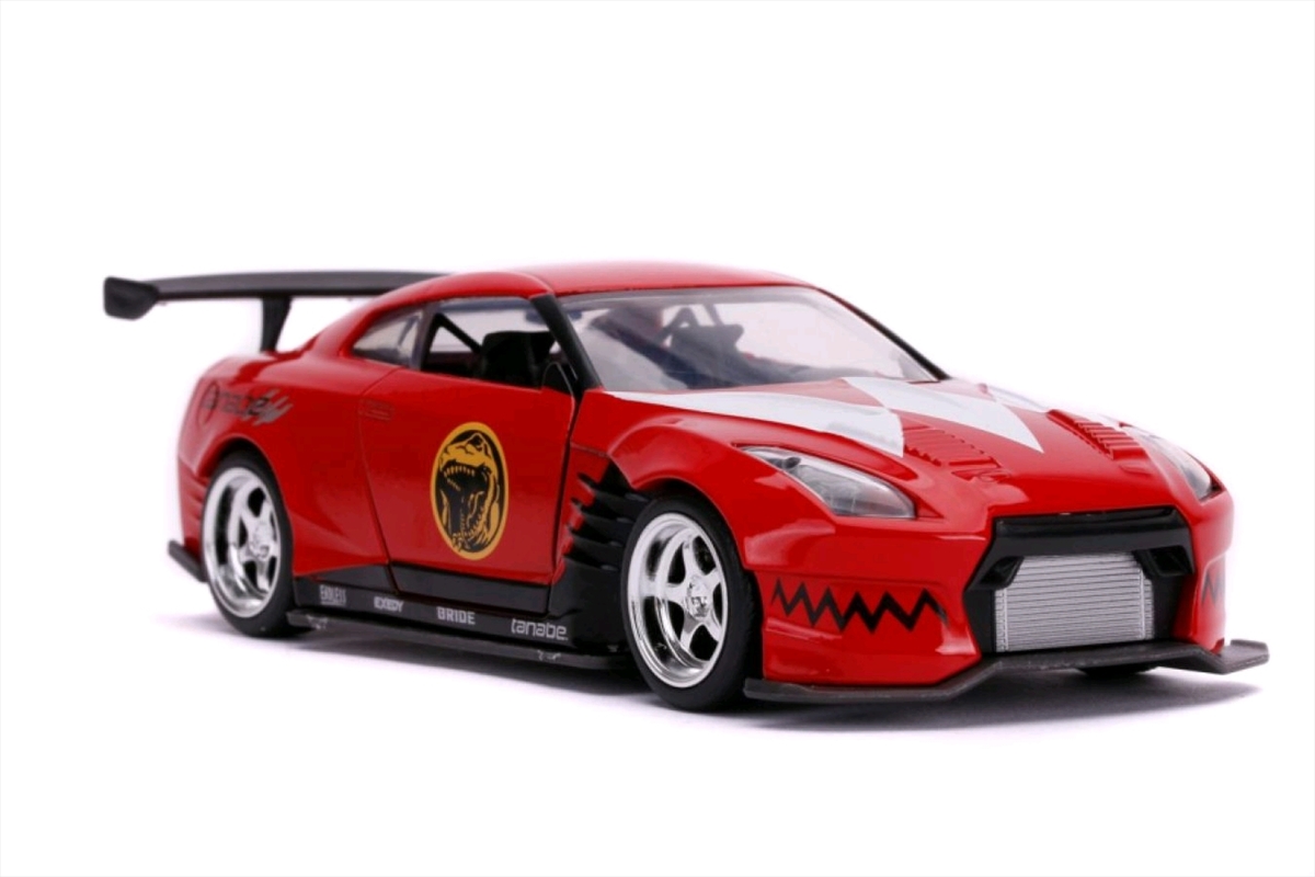 Power Rangers - '09 Nissan GT-R Red 1:32 Scale Hollywood Ride/Product Detail/Figurines