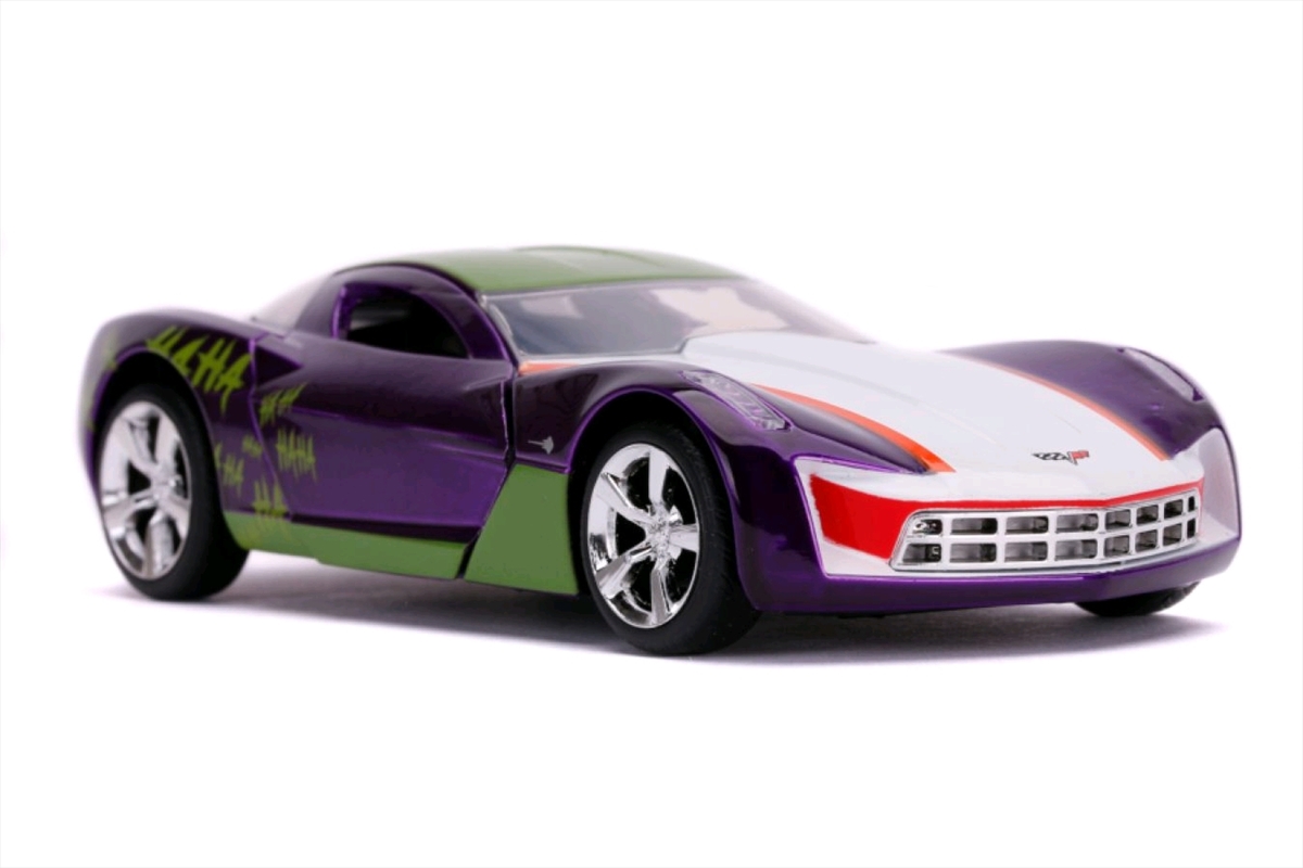 Batman - '09 Corvette Stingray Joker 1:32 Scale Hollywood Ride | Merchandise