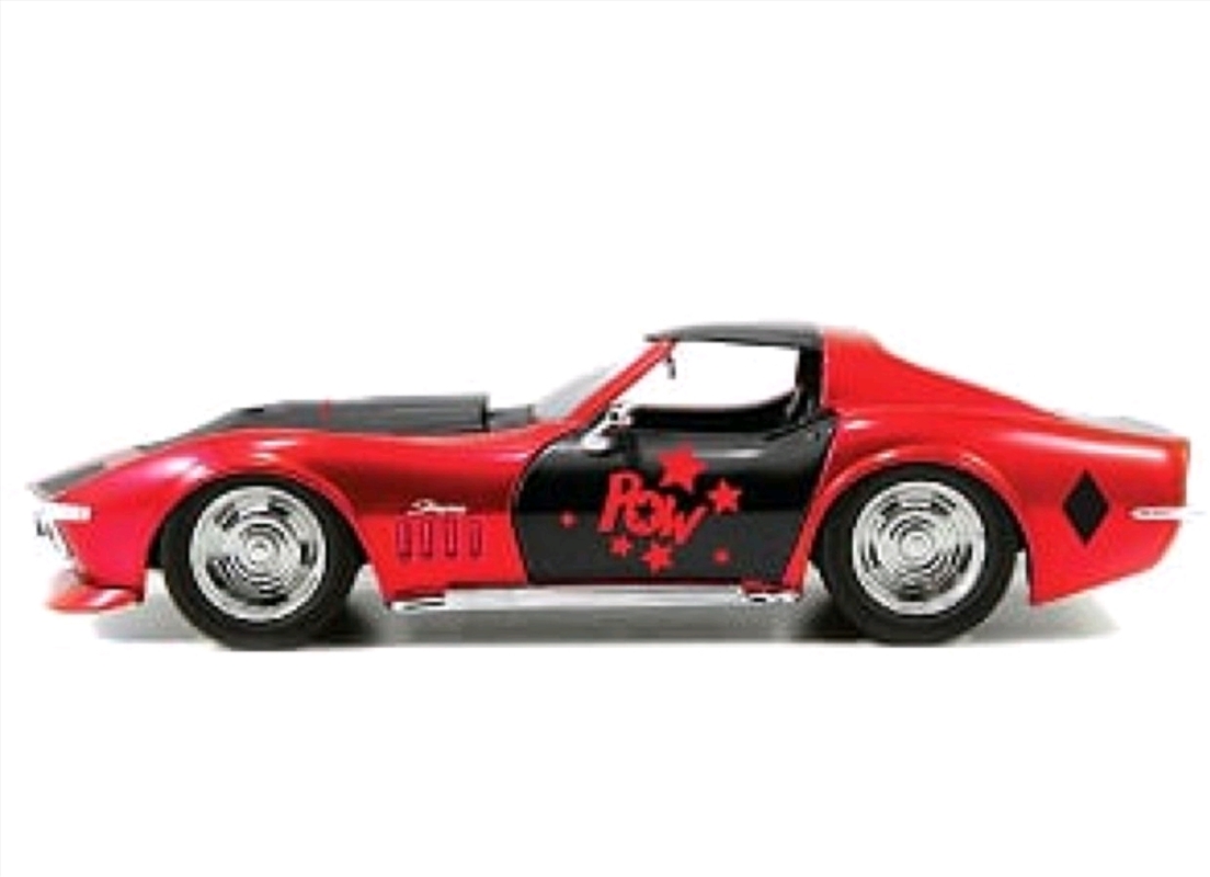 Batman - '69 Corvette Stingray Harley Quinn 1:32 Scale Hollywood Ride/Product Detail/Figurines