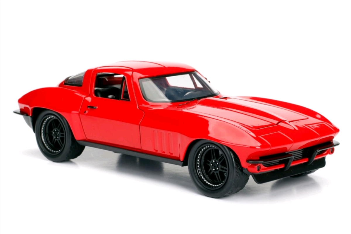 Fast and Furious 8 - '66 Chevy Corvette 1:24 Scale Hollywood Ride/Product Detail/Figurines