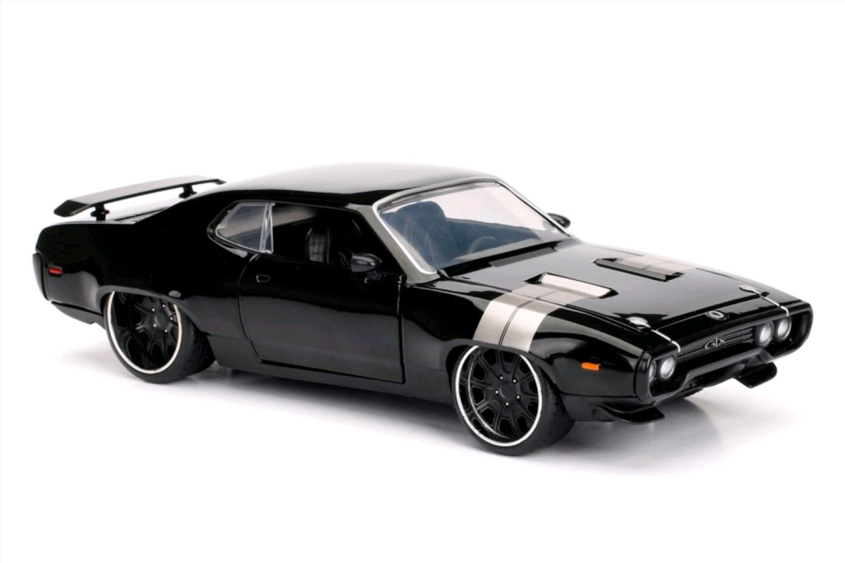 Fast and Furious 8 - Dom's '72 Plymouth GTX 1:24 Scale Hollywood Ride/Product Detail/Figurines