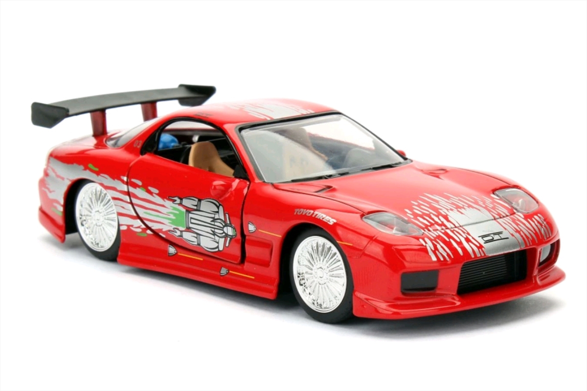 Fast and Furious - Dom's Mazda RX-7 1:32 Scale Hollywood Ride | Merchandise