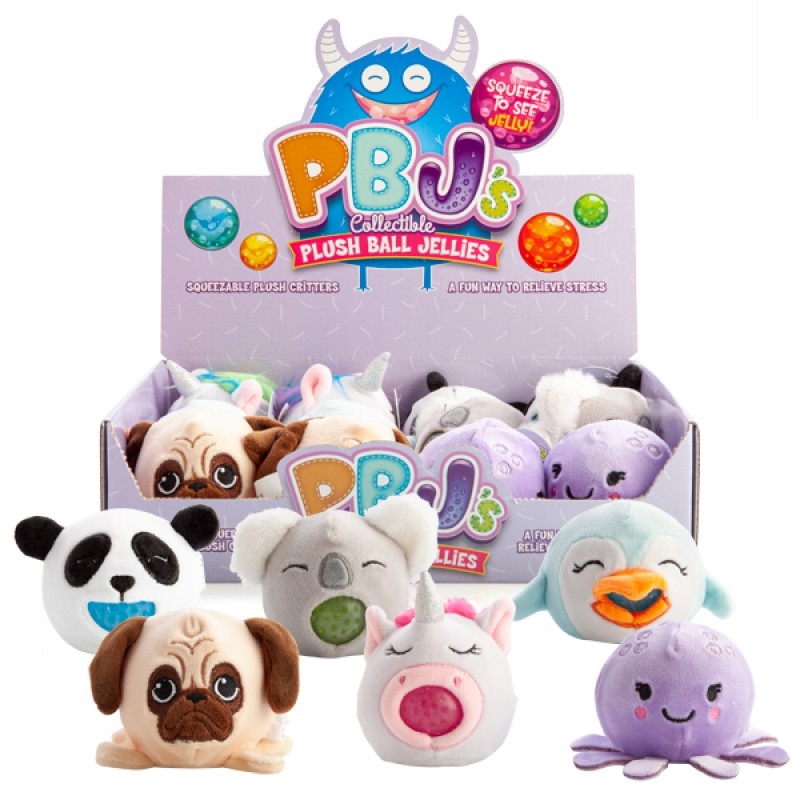 Plush Ball Jellies (SENT AT RANDOM)/Product Detail/Stress & Squishy