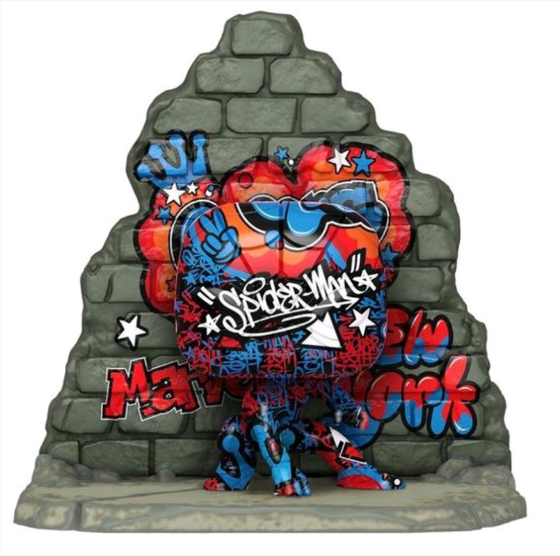 SpiderMan - Graffiti Deco US Exclusive Pop! Deluxe [RS]/Product Detail/Movies