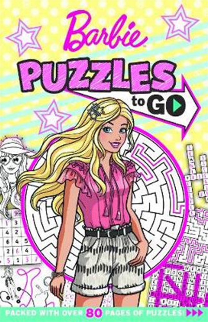 Barbie: Puzzles To Go!/Product Detail/Kids Activity Books