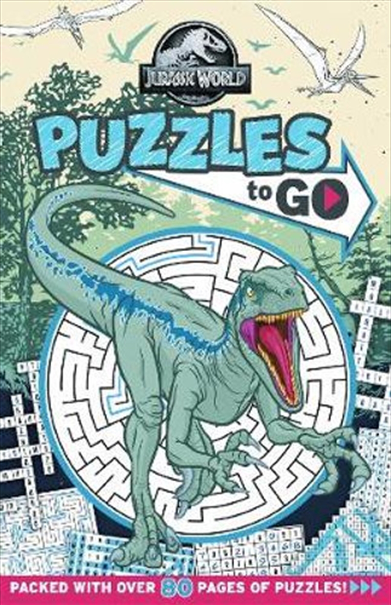 Jurassic World: Puzzles To Go! (universal)/Product Detail/Kids Activity Books