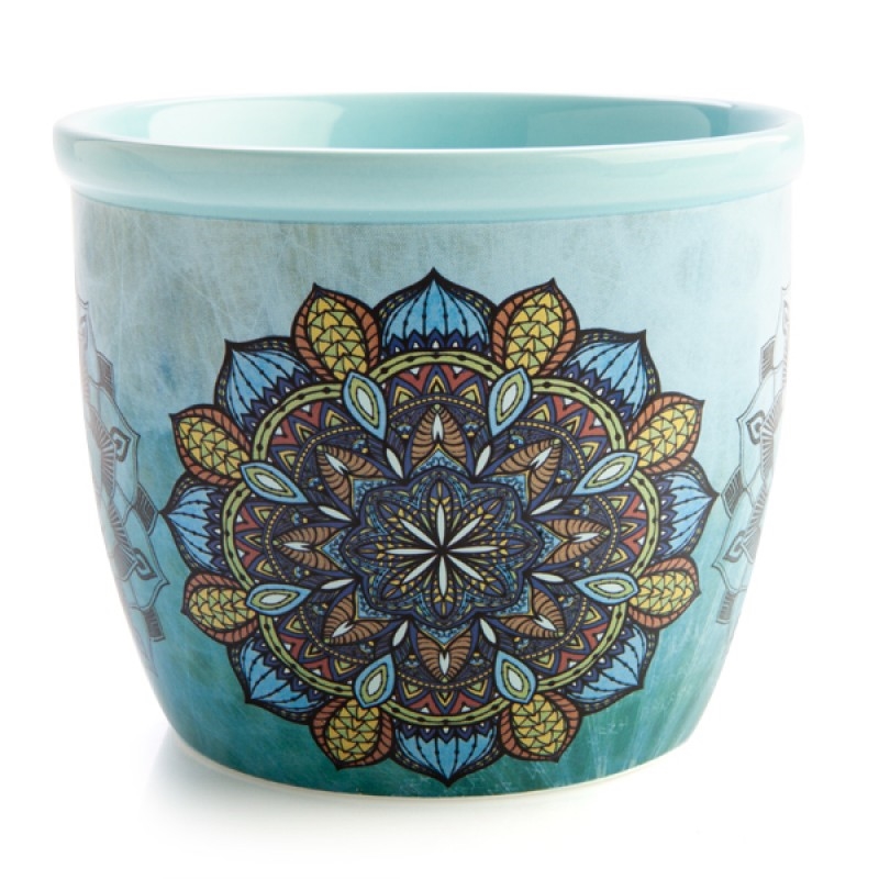 Wild Scents Mandala Ceramic Smudge Bowl/Product Detail/Burners and Incense