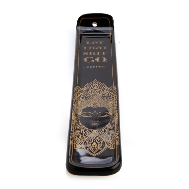 Let That Sh*t Go Buddha Incense Burner/Product Detail/Burners and Incense