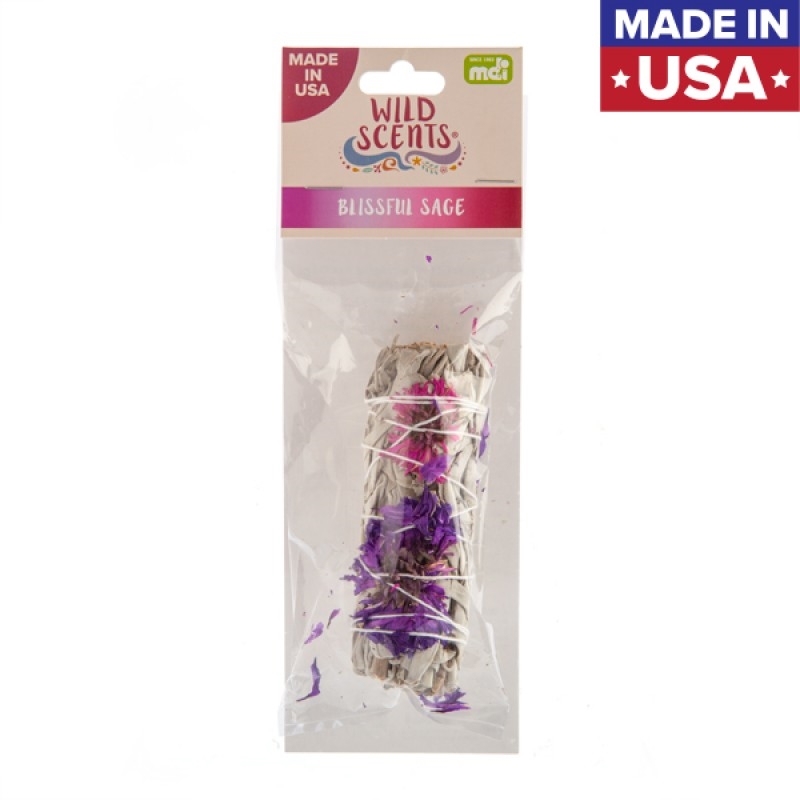Wild Scents Blissful Sage & Herbs Smudge Stick | Homewares