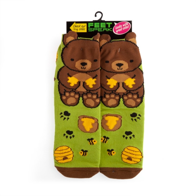Bear Feet Speak Socks/Product Detail/Socks