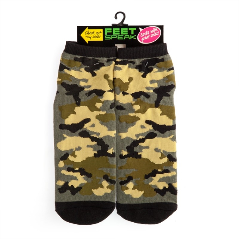 Camo Feet Speak Socks/Product Detail/Socks