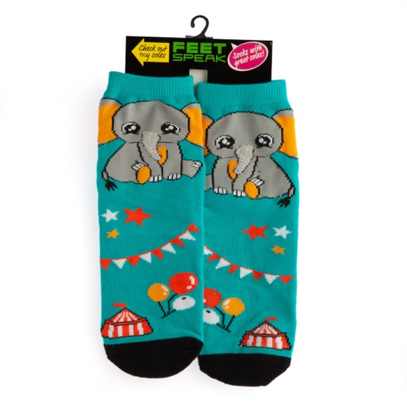 Elephant Feet Speak Socks/Product Detail/Socks