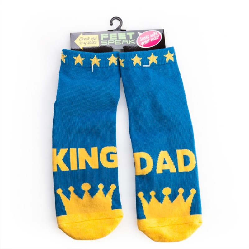 King Dad Feet Speak Socks/Product Detail/Socks