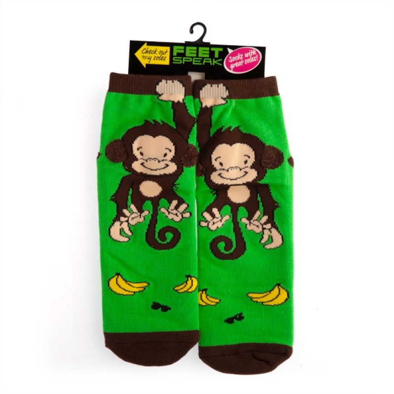 Monkey Feet Speak Socks/Product Detail/Socks