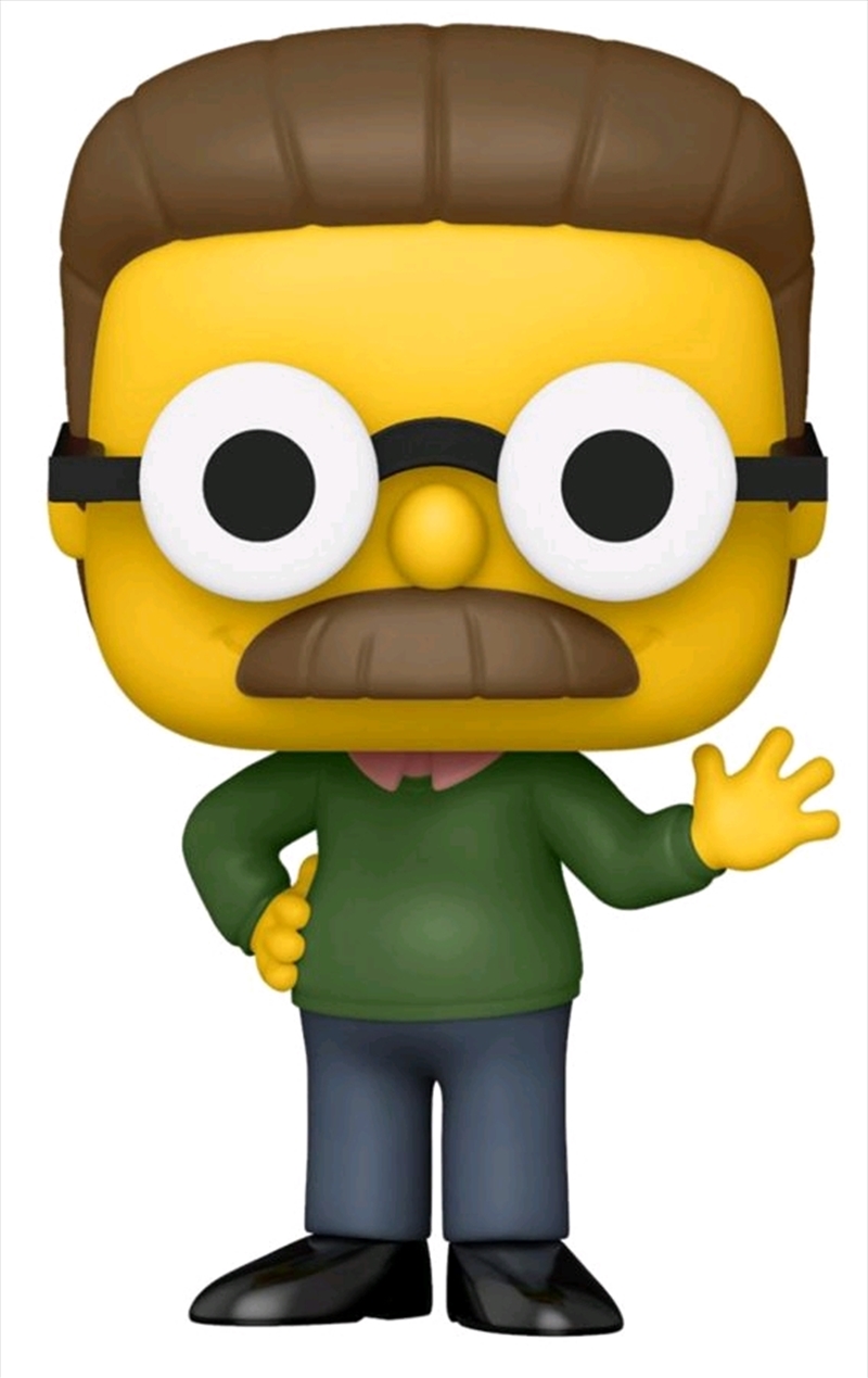 The Simpsons - Ned Flanders Lefty US Exclusive Pop! Vinyl [RS]/Product Detail/TV