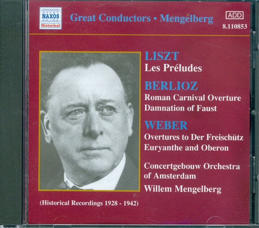 Weber/Berlioz/Liszt/Product Detail/Classical