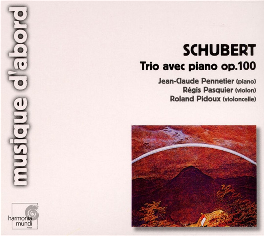 Schubert: Trio Op100:/Product Detail/Classical