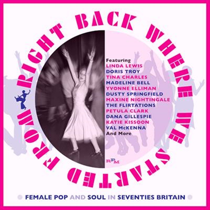 Right Back Where We Started From - Female Pop And Soul In Seventies Britain/Product Detail/Pop
