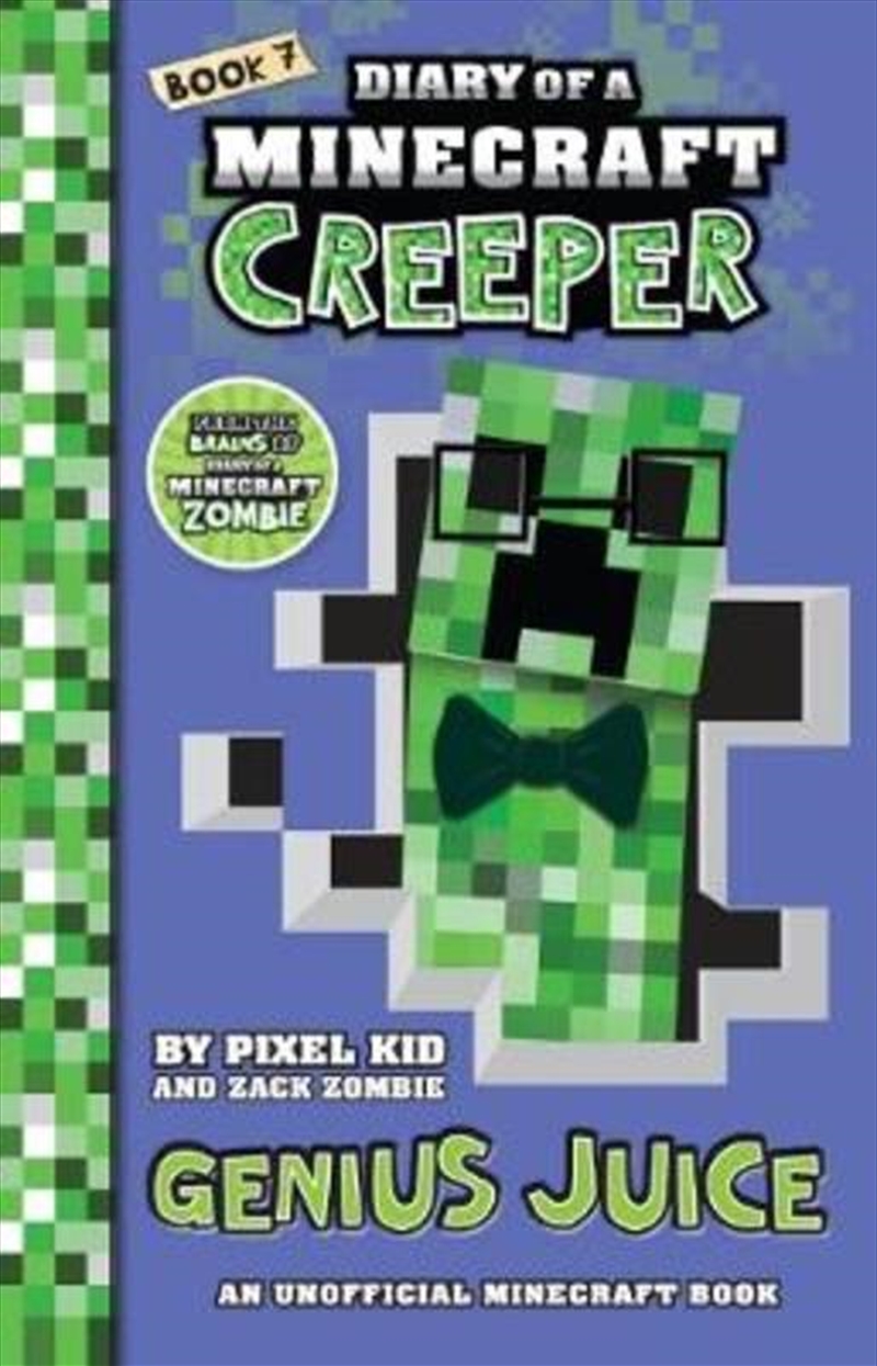 Diary Of A Minecraft Creeper #7: Genius Juice | Paperback Book