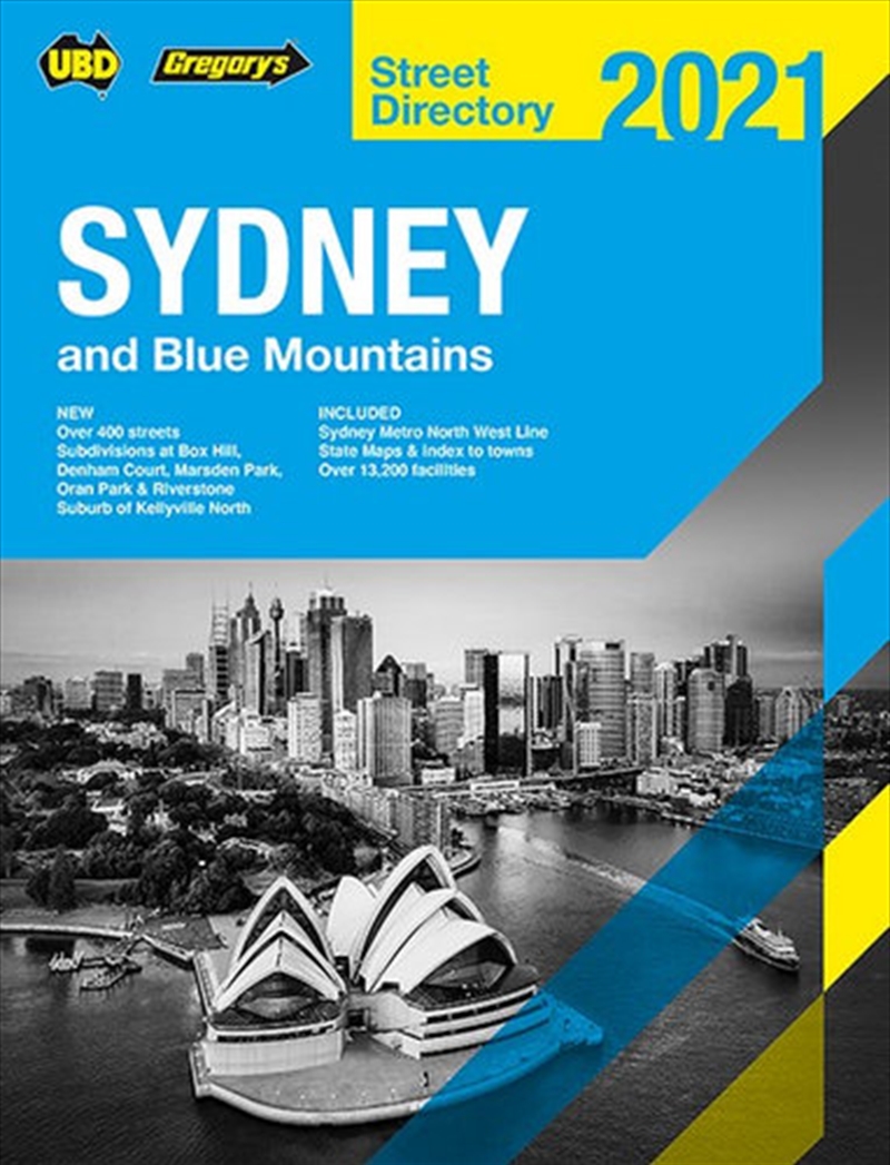 Sydney & Blue Mountains Street Directory 2020 56th Ed (paperback)/Product Detail/Geography