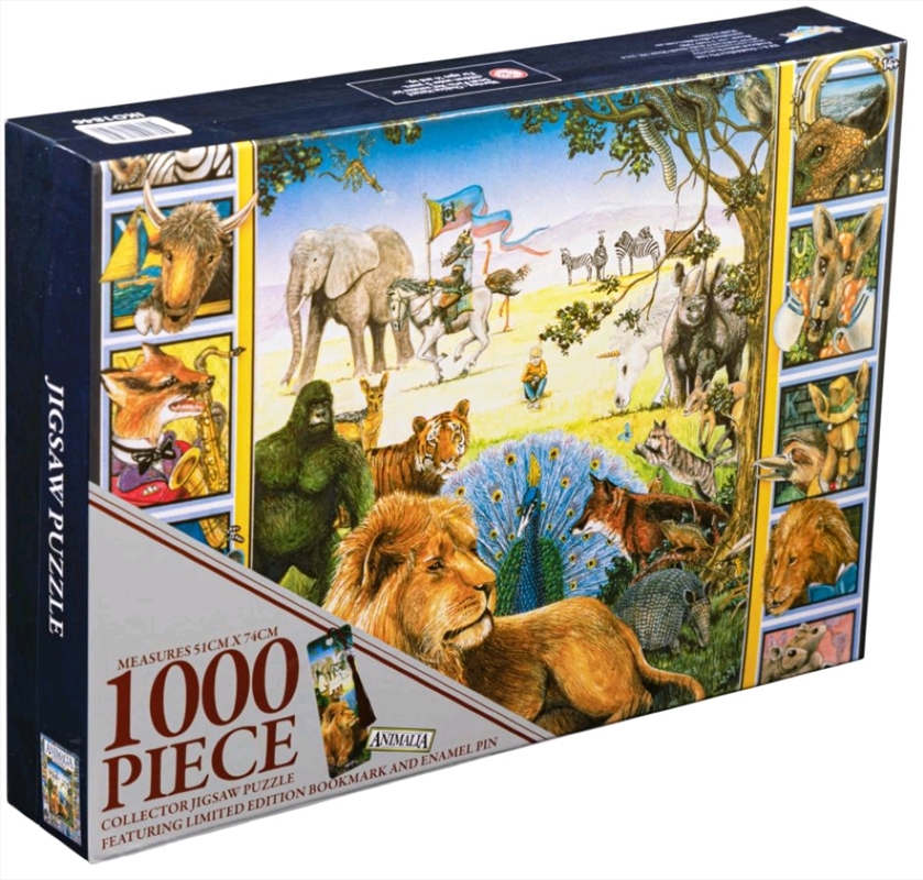Animalia - Book Cover 1000 piece Collector Jigsaw Puzzle/Product Detail/Education and Kids
