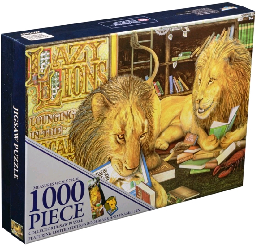Animalia - Lazy Lions 1000 piece Collector Jigsaw Puzzle/Product Detail/Education and Kids